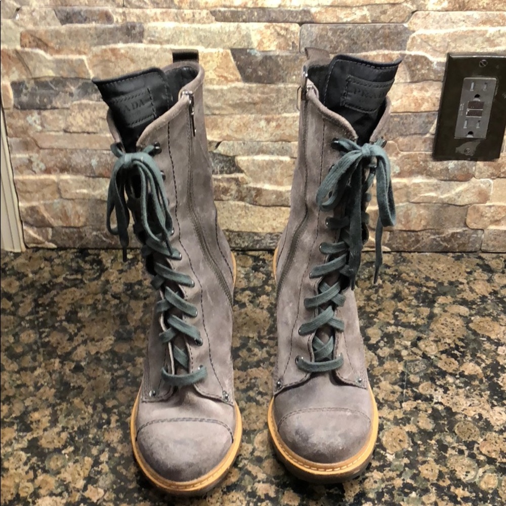 Prada Combat Boot